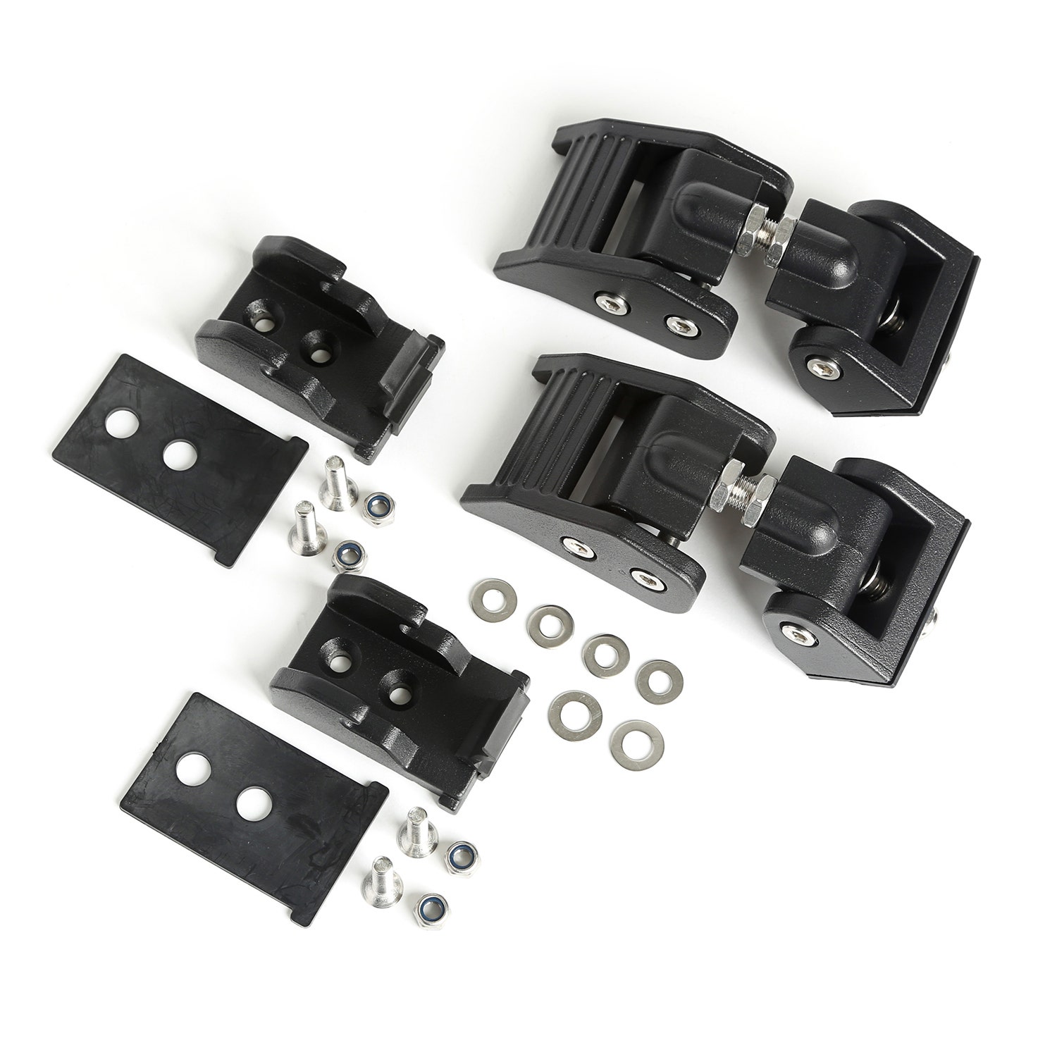 Rugged Ridge 11210.27 Hood Catch Kit Fits 18-23 Gladiator Wrangler (Jl)   Hood