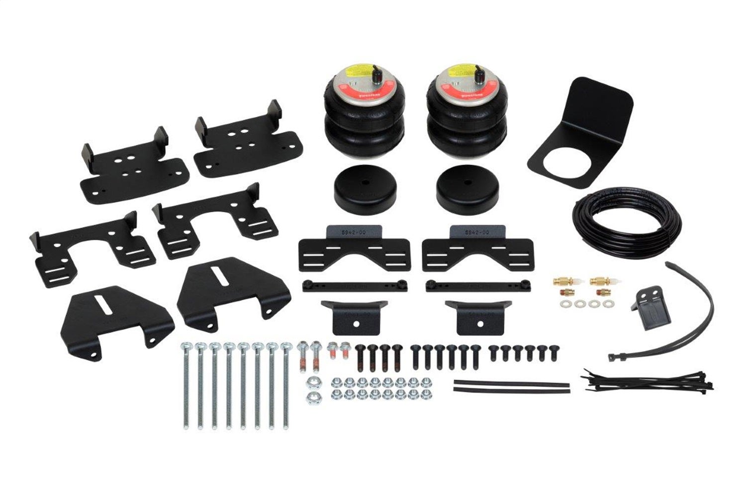 Firestone Ride-Rite 2716 Red Label Ride Rite Extreme Duty Air Spring Kit   Red