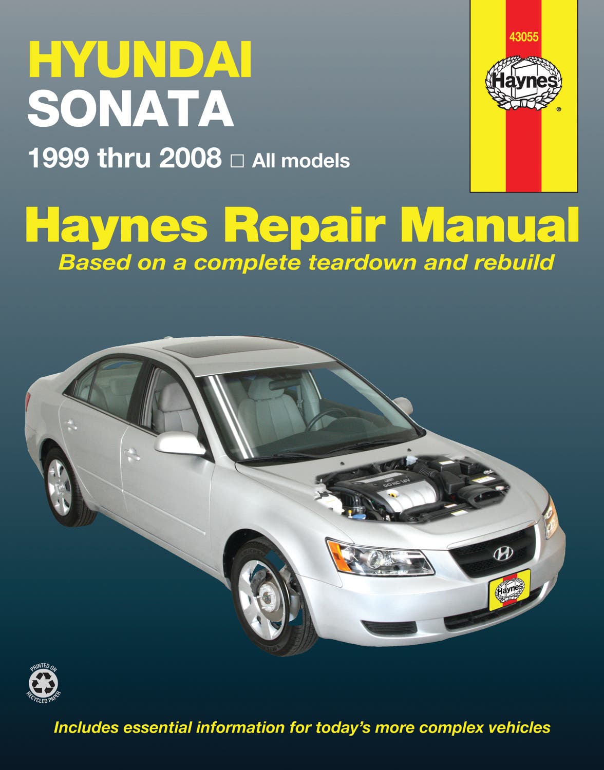 Hyundai Sonata (199-2014) Haynes Repair Manual (Usa)  Manuals 42025 Repair