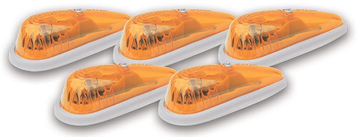 Pacer Performance Truck Cab Light P/N:20-205   Roof Marker Light Hi-Five (R);