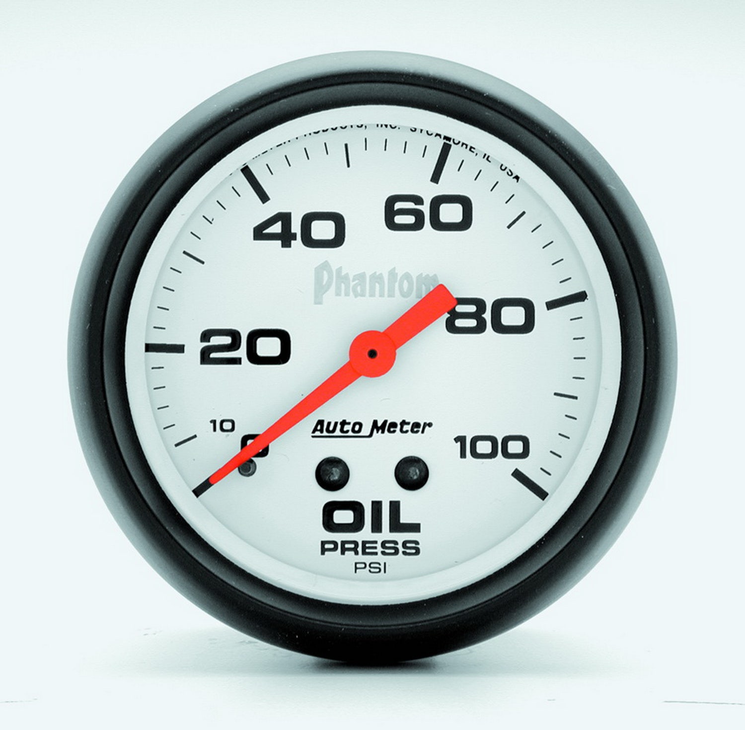 Autometer 5821 Phantom Mechanical Oil Pressure Gauge Auto Meter Products  Gauge