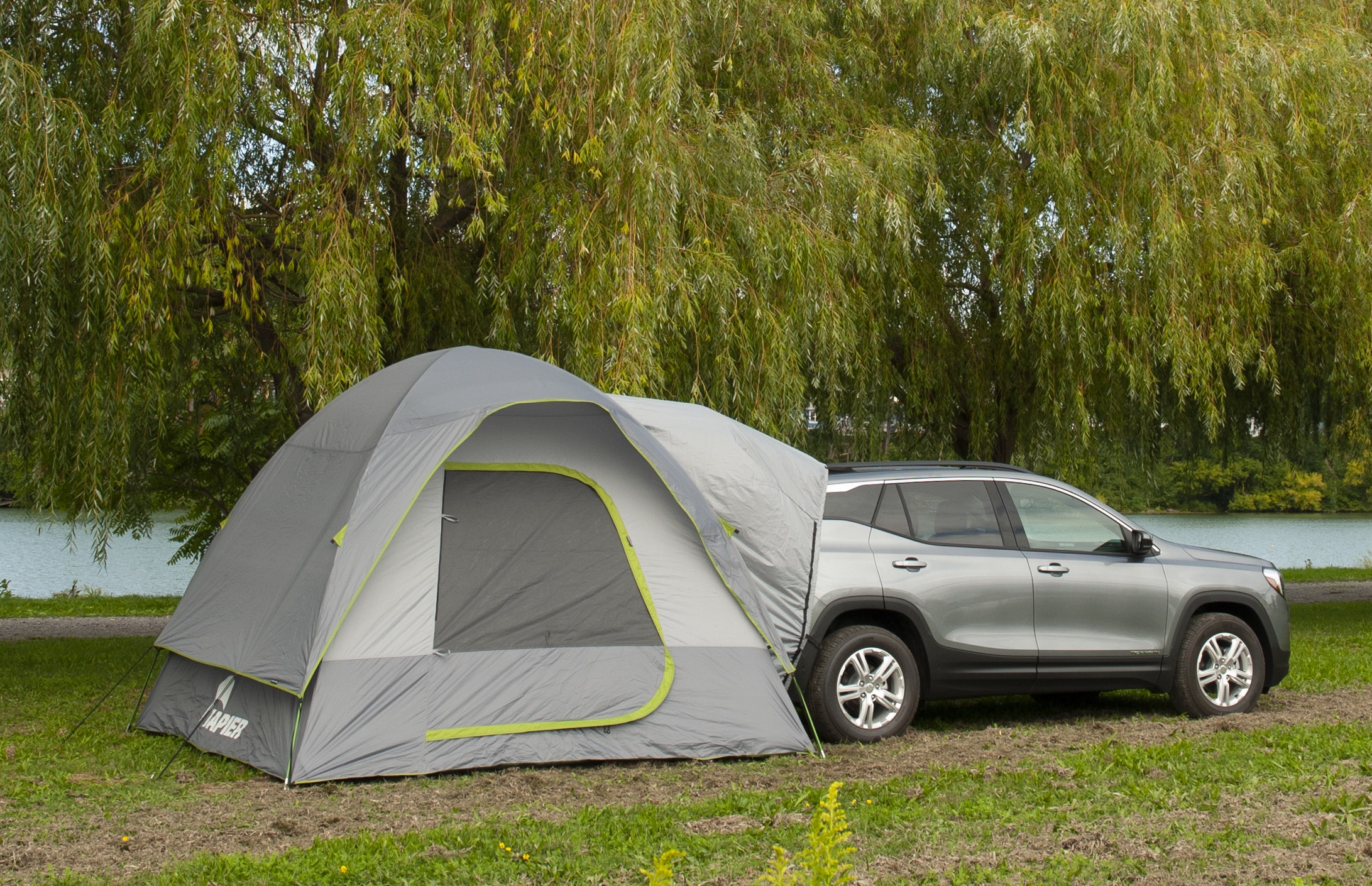 Napier Backroadz Suv Tent, Grey, Green, 10X10 (19100)  Backroadz Suv Tent, Grey,
