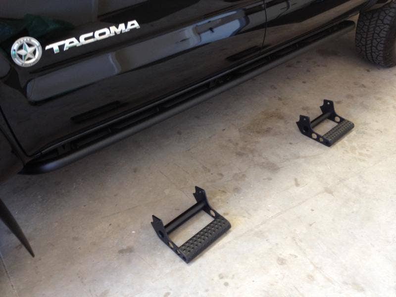 N-Fab T154rkrccs4 Rkr Cab Length Step System Fits 16-23 Tacoma   Rocker Panel