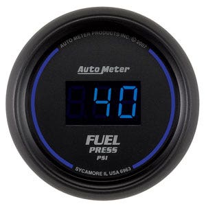 Autometer 6963 Cobalt Digital Fuel Pressure Gauge   Cobalt Digital Fuel Pressure