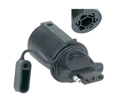 Husky Towing 30313 Adapter 7Blade-4Flat  Towing  Adapter 7Blade-4Flat