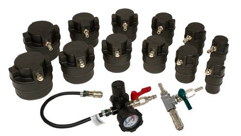 Lisle 69910 Turbo Test Kit, W/Smoke Adapter   Turbo Test Kit, W/Smoke Adapter