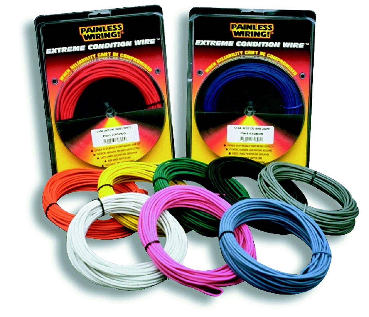Painless Wiring 70711 12 Gauge Txl Wire   Primary Wire  Construction -