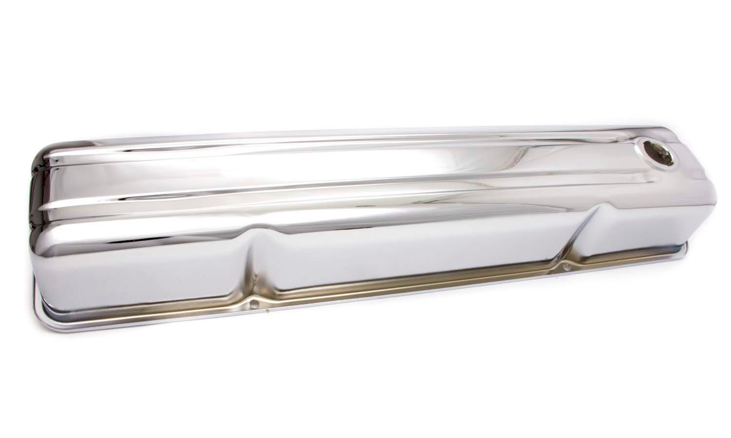 Racing Power Company R9107 Tall Chrome Valve Cover For Chevy 235 6 Cylinder