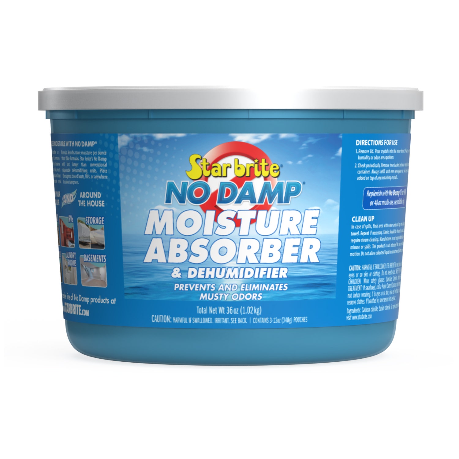 Star Brite No Damp Dehumidifier, 36 Oz  No Damp Dehumidifier, 36 Oz