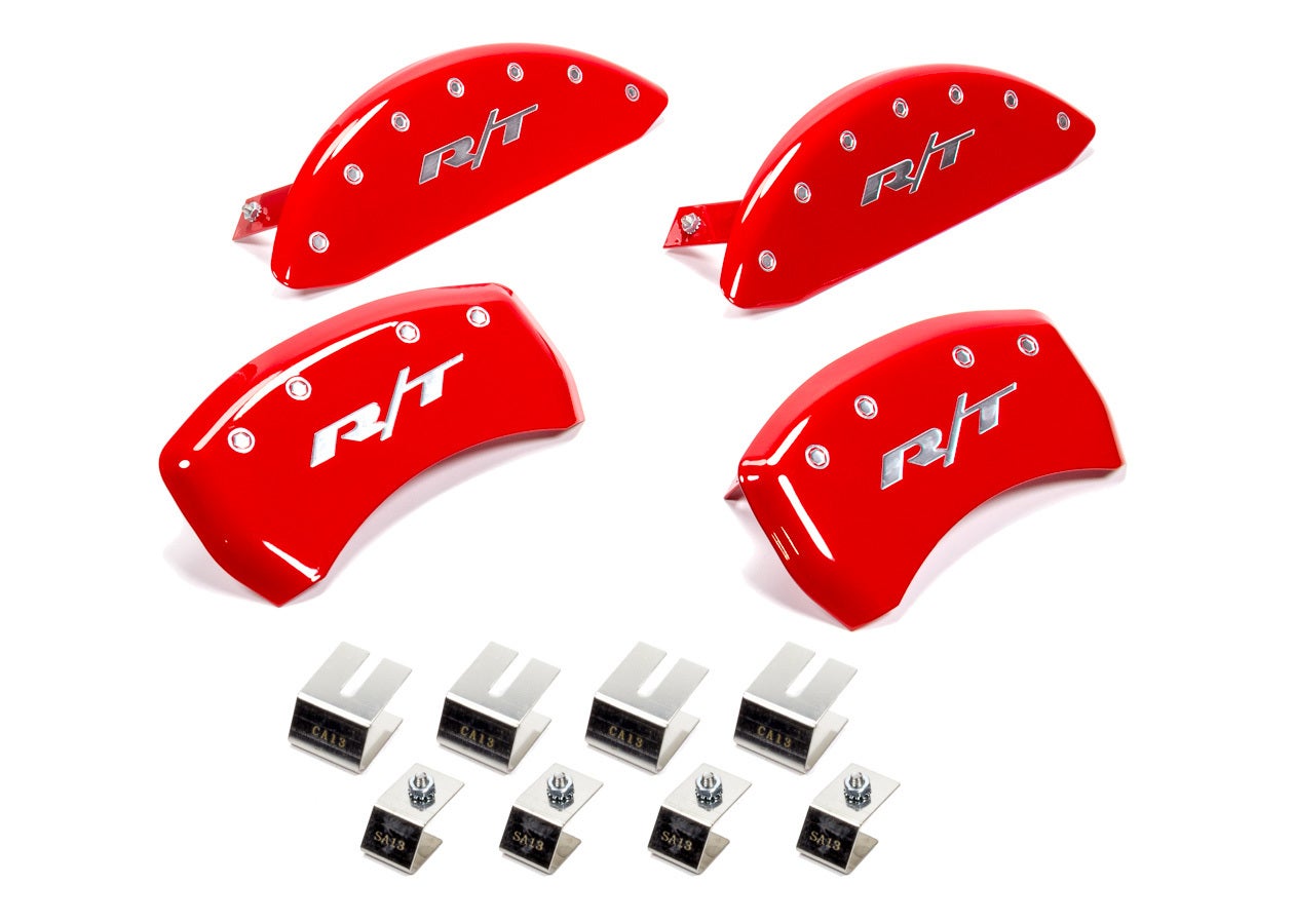 Mgp 12162Srt1rd Caliper Covers-Red, Front And Rear: Rt1-Truck Mgp  Caliper