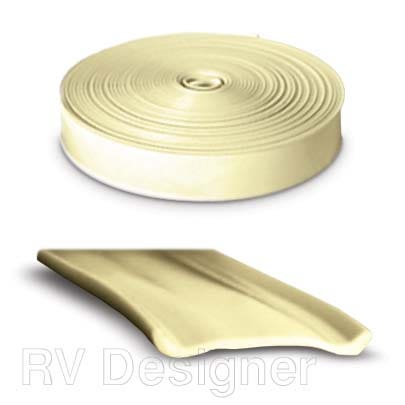 Rv Designer E325, Standard Vinyl Insert Trim, 1 Inch Wide, 25 Foot Roll, Beige
