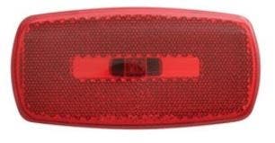 Optronics (Mc-32Rbp) Red Rectangular Reflector Clearance Marker Light
