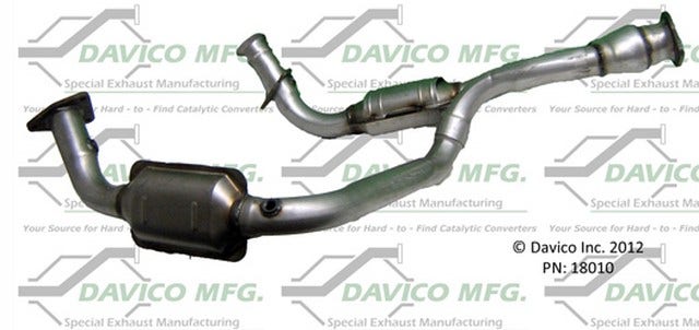 Davico Mfg Catalytic Converter P/N:18010  Catalytic Converter P/N: