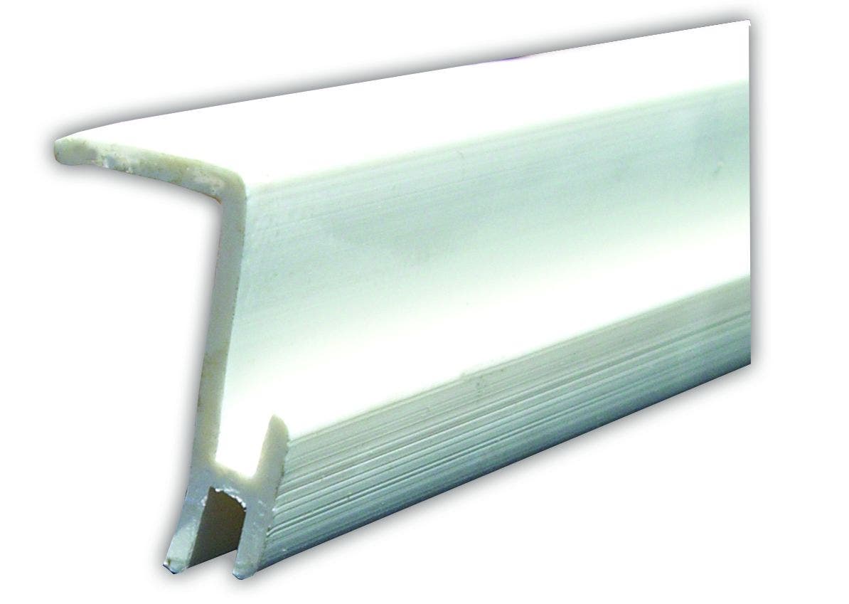 Jr Products 80371 Ceiling Track - Type D, 96" - White   Window Curtain Track;