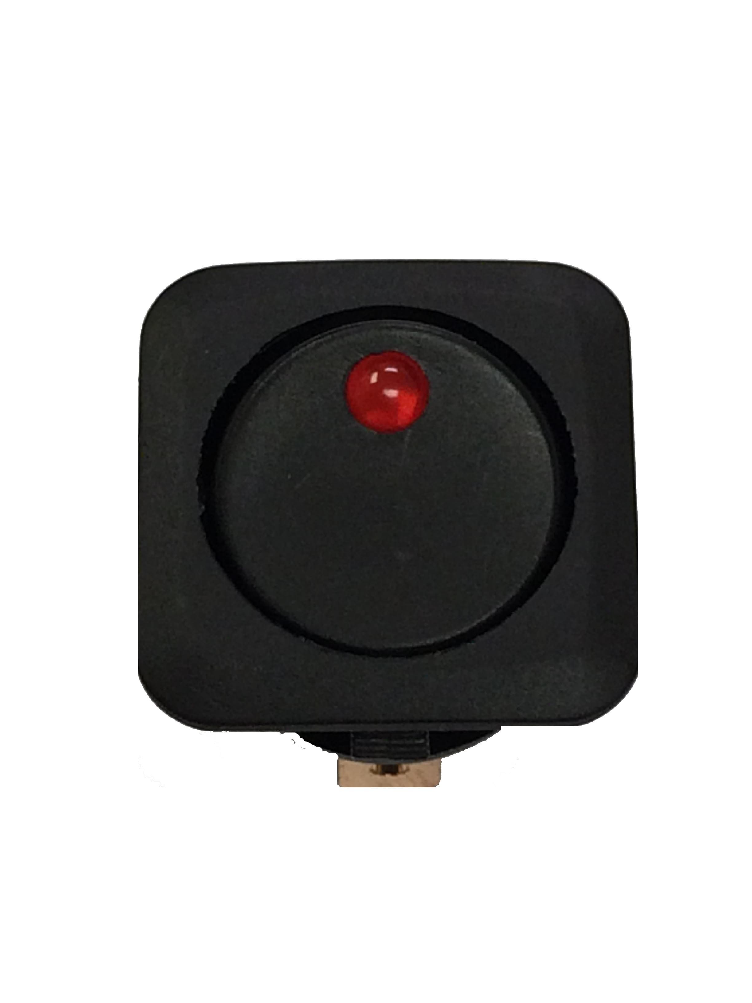 Wirthco 20550 Battery Doctor Red Led Illuminated Rocker Switch (On/Off 20 Amp)
