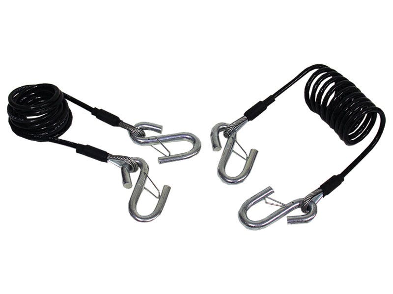 Blue Ox Bx88196 Safety Cable Kit   Trailer Safety Cable; Load Rating (Lb) - 7500
