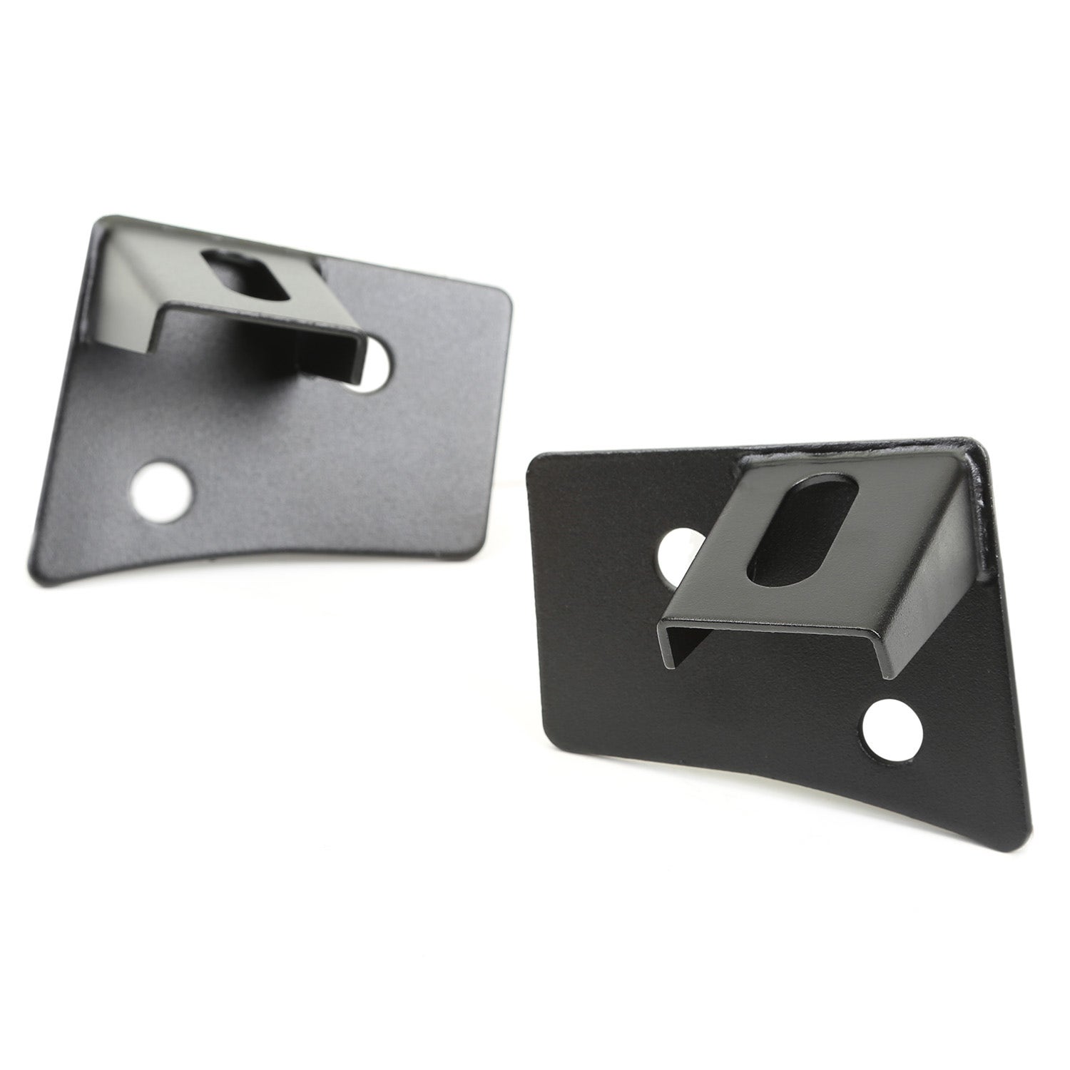 Rugged Ridge 11027.04 Windshield Auxiliary Light Brackets Fits Wrangler (Jk)