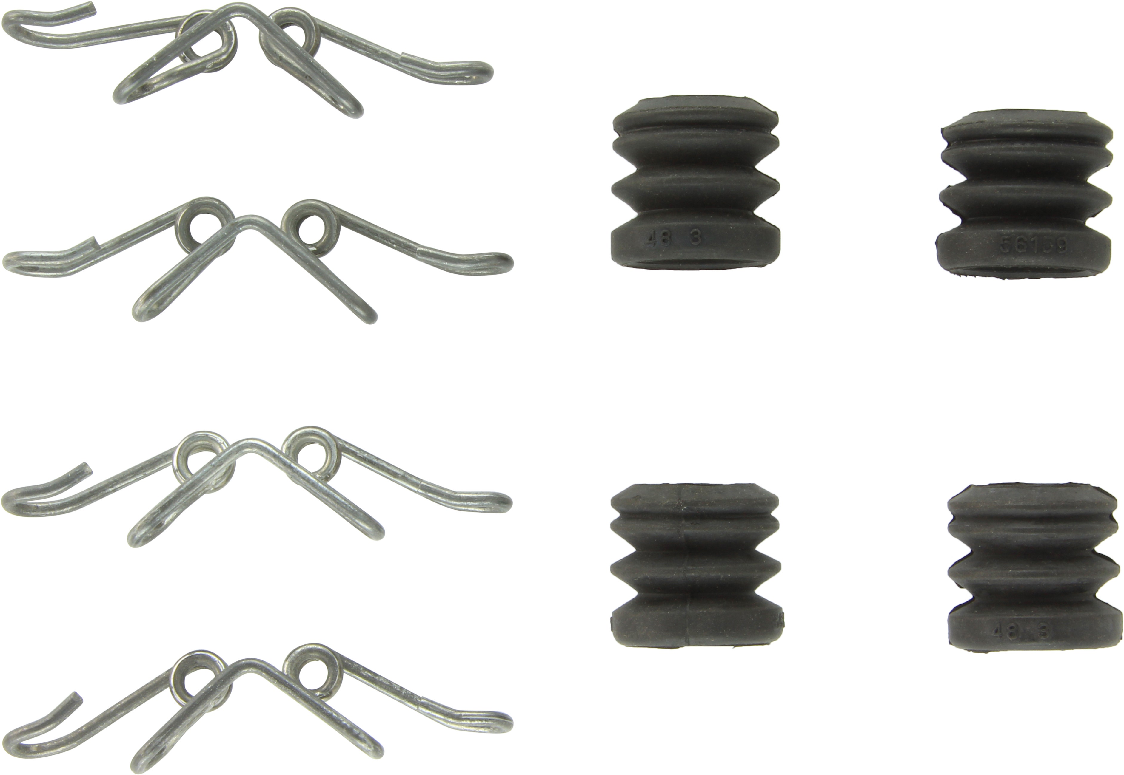 Centric Parts Disc Brake Hardware Kit P/N:117.35039  Disc Brake Hardware Kit