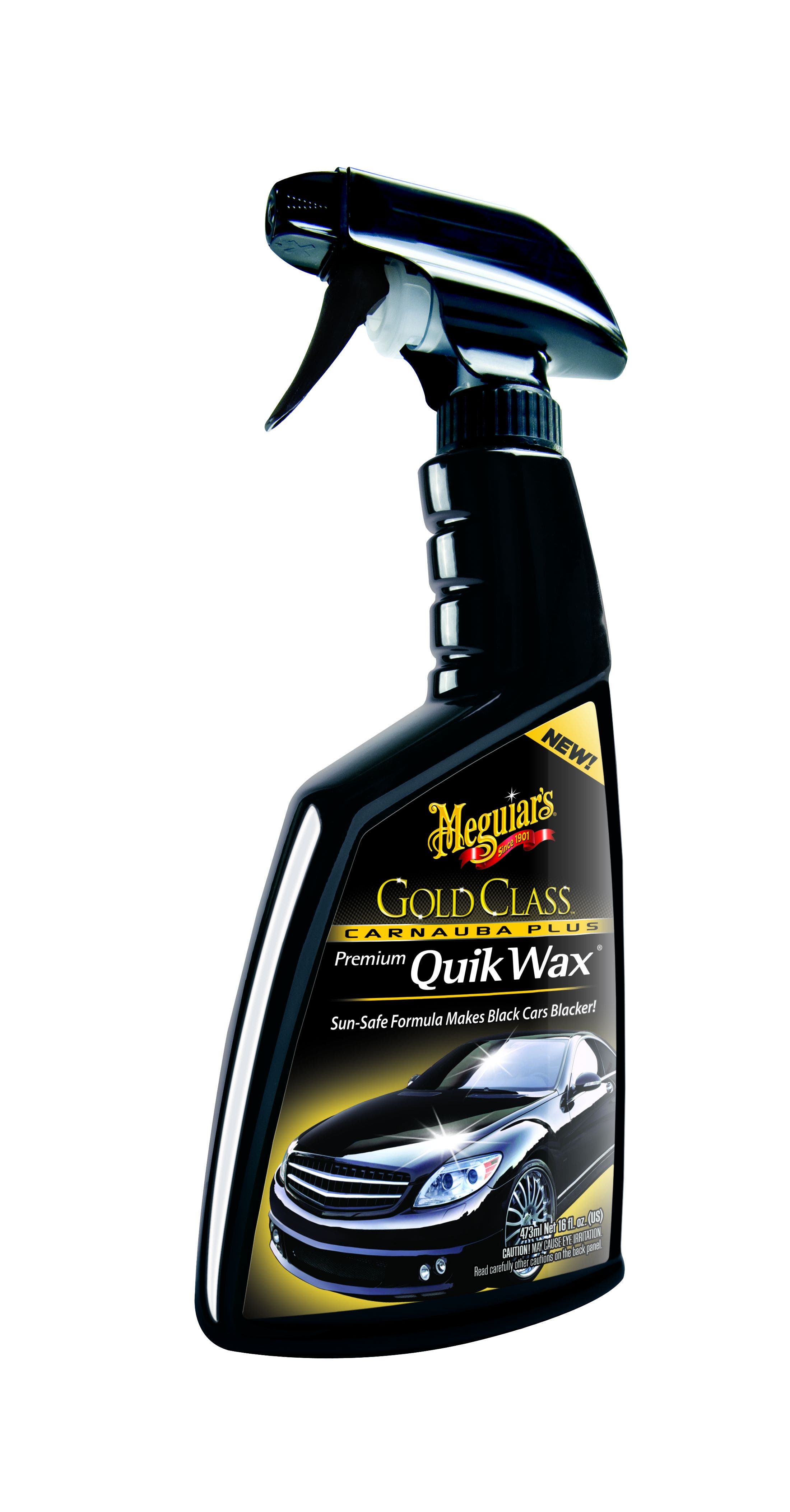 Meguiar's G7716 Gold Class Carnauba Plus Premium Quik Wax - 16 Oz. With 3 Amazon