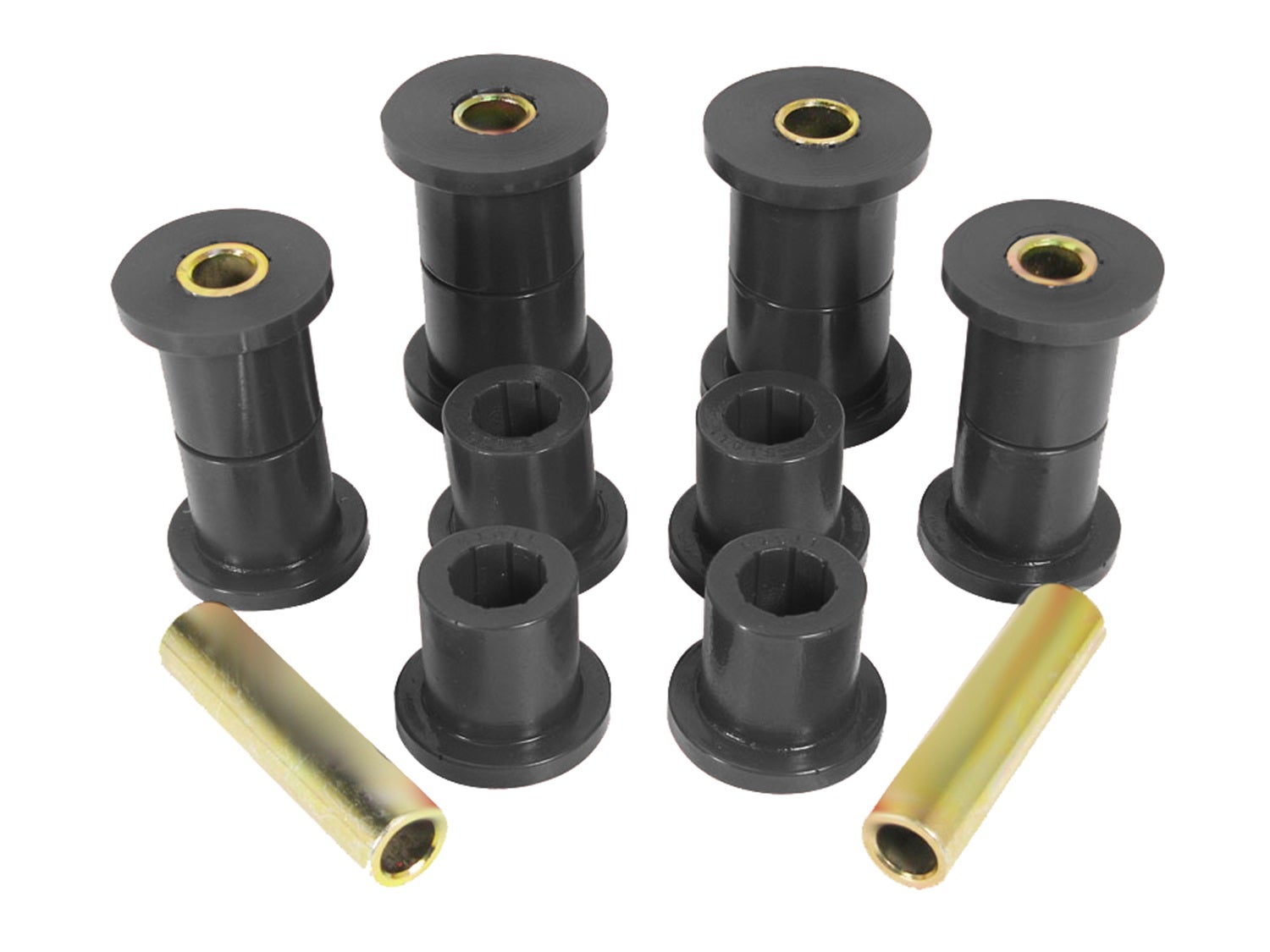 Prothane 1-1005-Bl Leaf Spring Eye/Shackle Bushing Kit Fits 87-95 Wrangler (Yj)