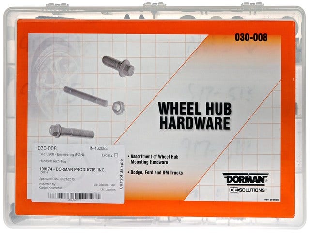 Dorman - Oe Solutions Wheel Hub Bolt P/N:030-008 Oe Solutions (Tm) Wheel Hub