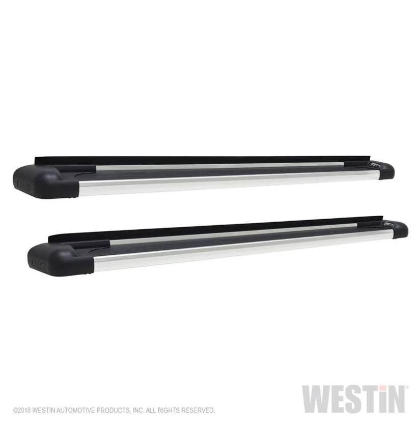 Westin Polished Sg6 Running Boards Polished Aluminum Running Board 85.5 Inches