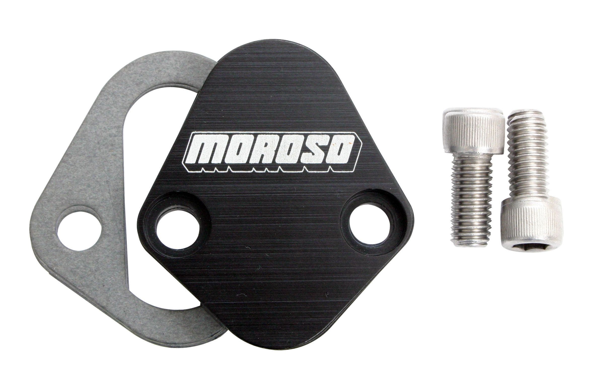 Fuel Pump Plate Bbc Chrys  Performance  Fuel Pump Block Off Plate; Finish -