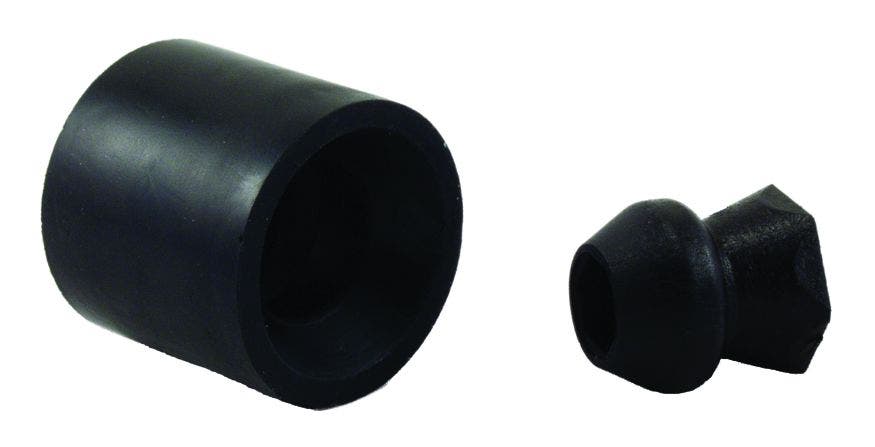 Jr Products 10665 Low Profile Bumper Door Holder , Black   Door Catch; Used To -