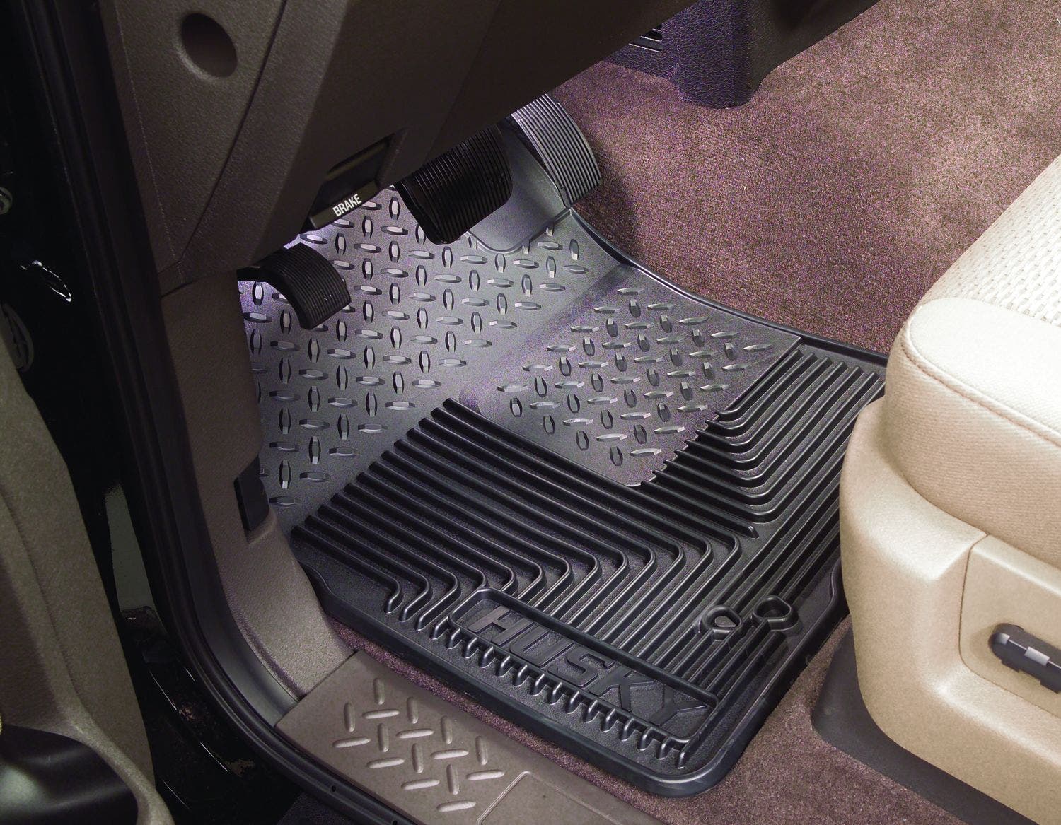 Husky Liners 51231 Heavy Duty Floor Mat Husky Liner  Floor Mat Heavy Duty Floor