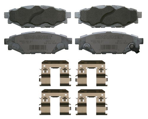 Wagner Brake Disc Brake Pad Set P/N:Oex1114  Disc Brake Pad Set P/N: