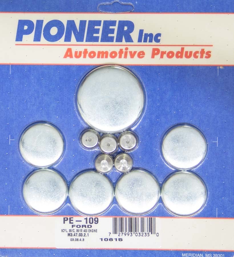 Pioneer 400 Ford Freeze Plug Kit  400 Ford Freeze Plug Kit