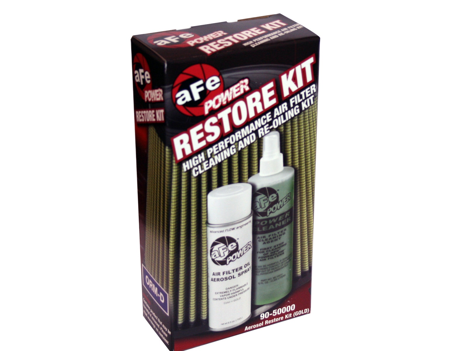 Afe Power Magnumflow 90-50000 Air Filter Restore Kit (Single, Gold)  Magnumflow