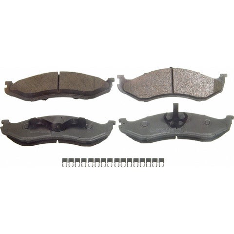 Wagner Brake Disc Brake Pad Set P/N:Qc712  Disc Brake Pad Set P/N:
