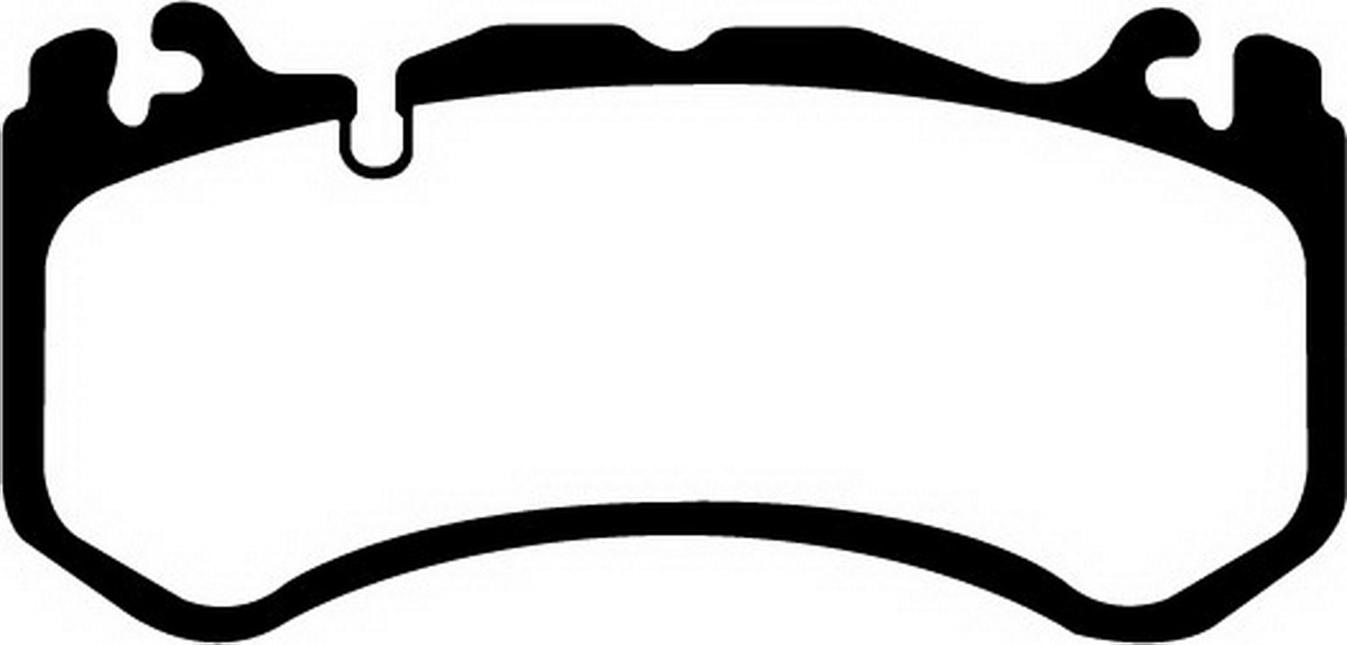 Ebc Brakes Dp41939r Yellowstuff Street And Track Brake Pads  Dp41888r Brake Pad