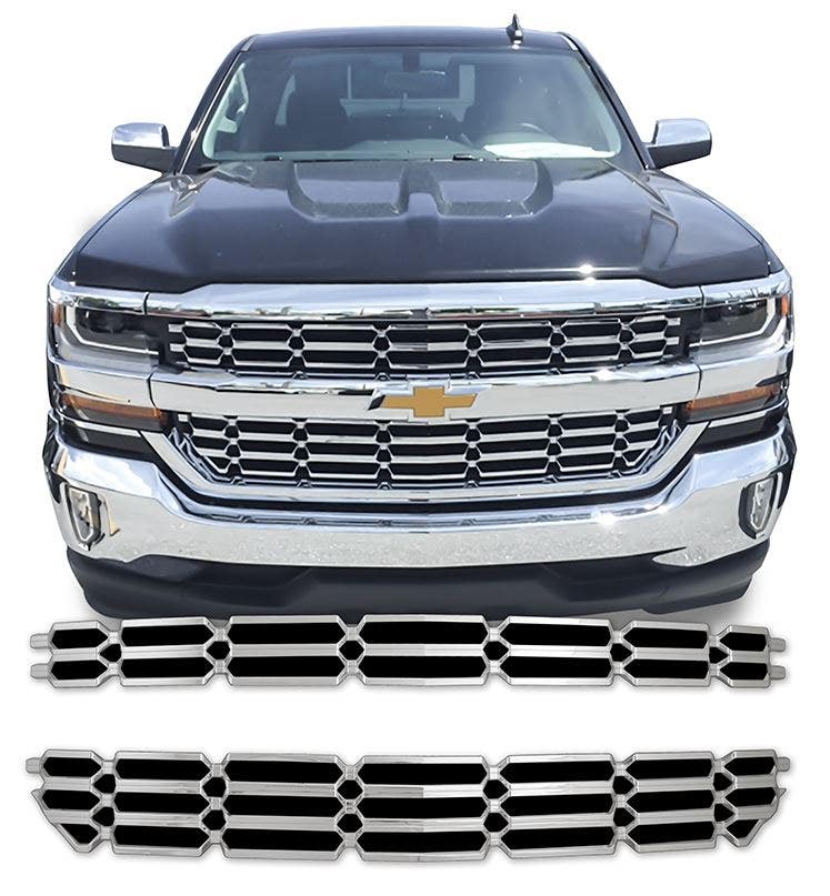Grill+Overlay+16-17+Silv Coast2coast  Grille Insert  Installation Type -