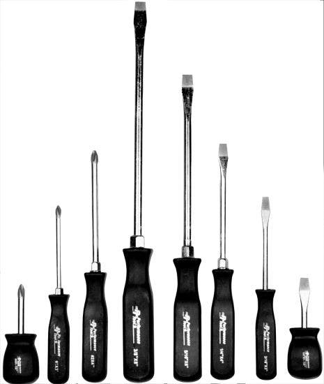 Performance Tool W901s 8-Piece Pro Screwdriver Set   8-Piece Pro Screwdriver Set
