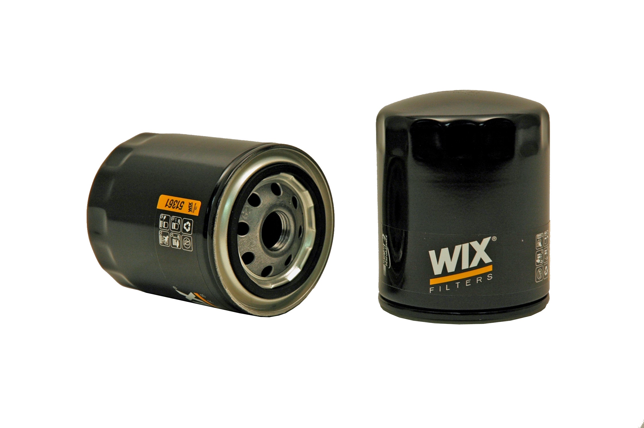 Wix Engine Oil Filter P/N:51361  Filters  Oil Filter; Type - Canister, Color -