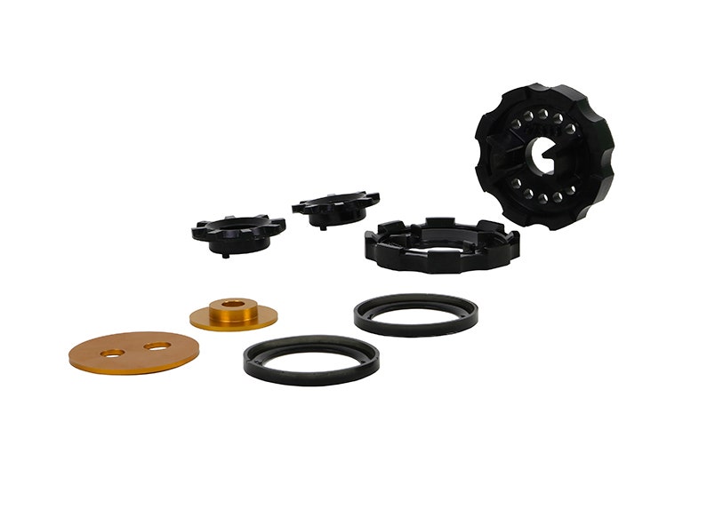 Whiteline Kdt925 Bushing Kit, Black   Differential Mount Bushing  Color -