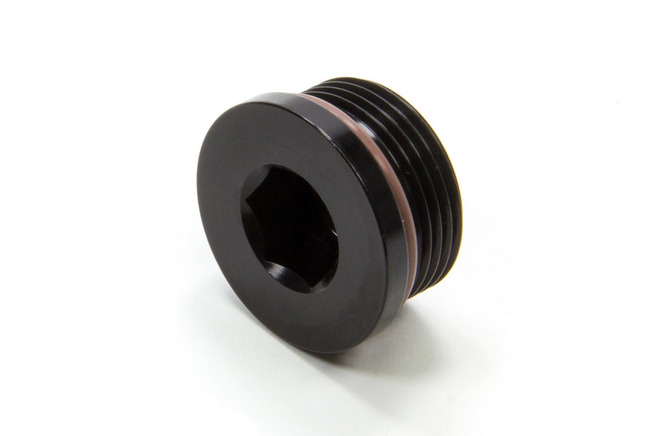 Xrp Ihp016-16 Black Internal Hex Aluminum Port Plug  -16 Black Internal Hex