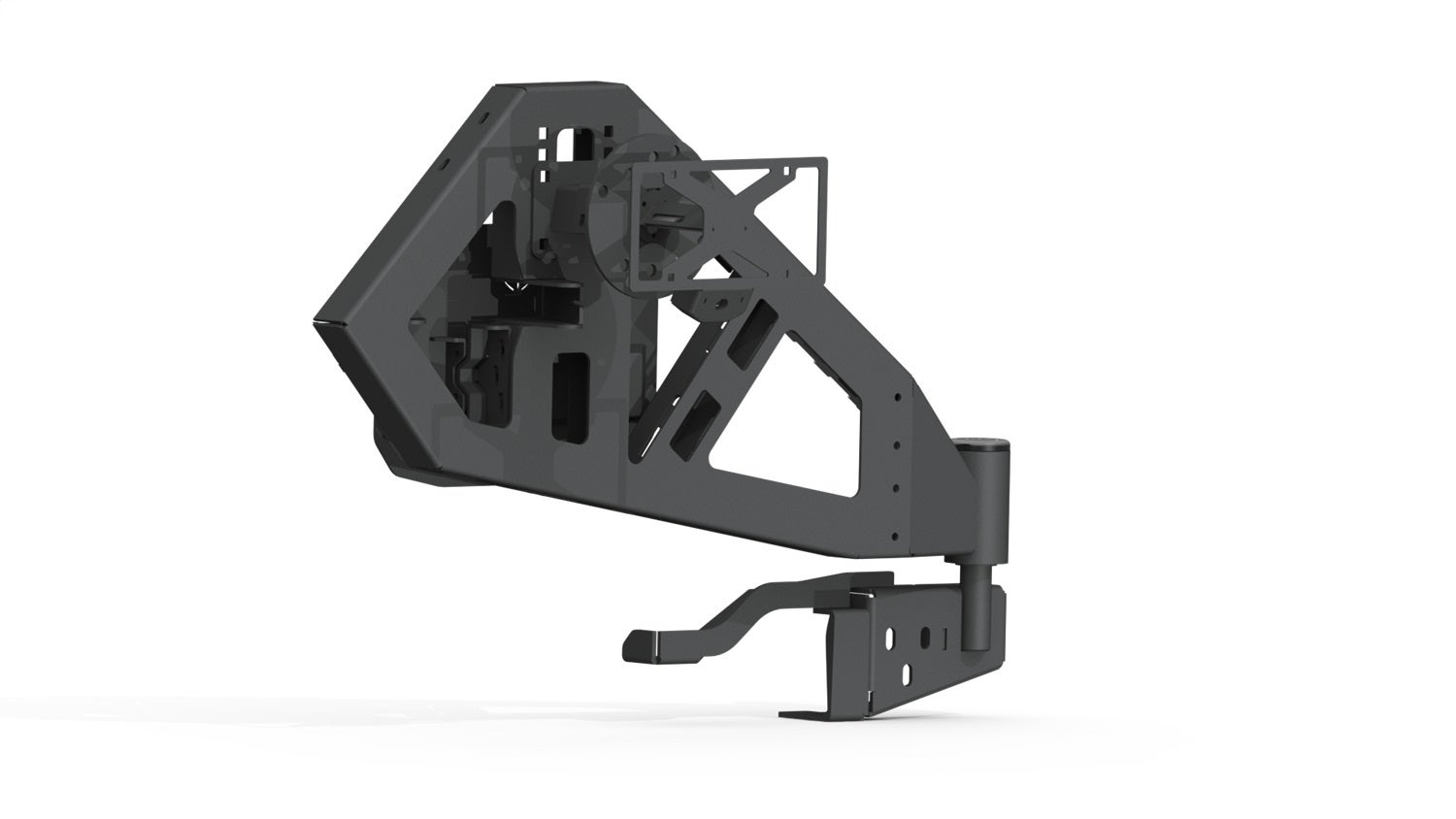 Road Armor 518Rtc0b Stealth Tire Carrier Assembly Fits 18-23 Wrangler (Jl)