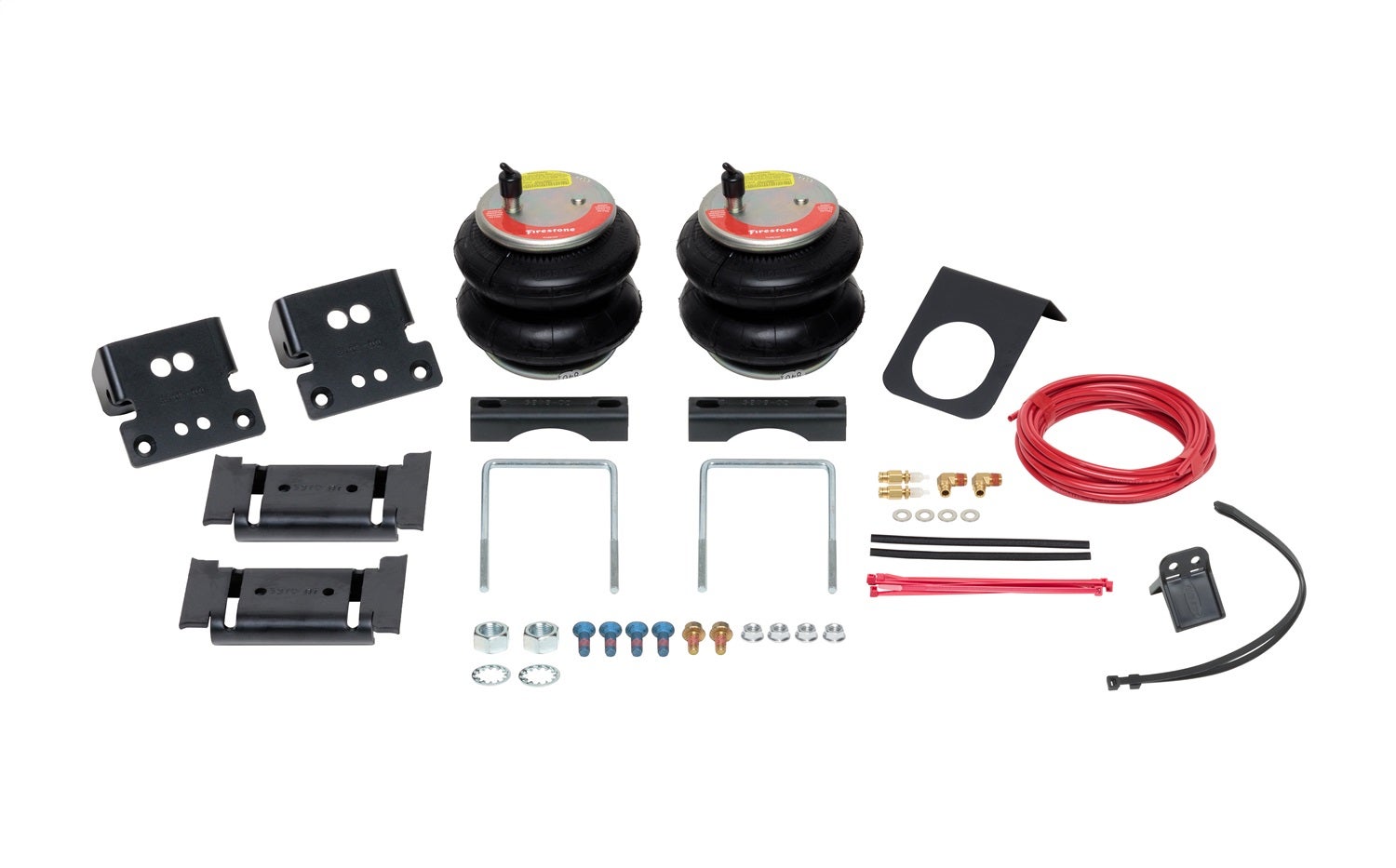 Firestone Ride-Rite 2710 Red Label Ride Rite Extreme Duty Air Spring Kit   Red