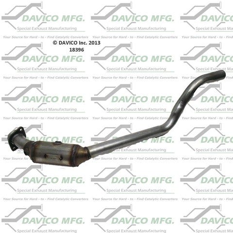 Davico Mfg Catalytic Converter P/N:18396  Catalytic Converter P/N: