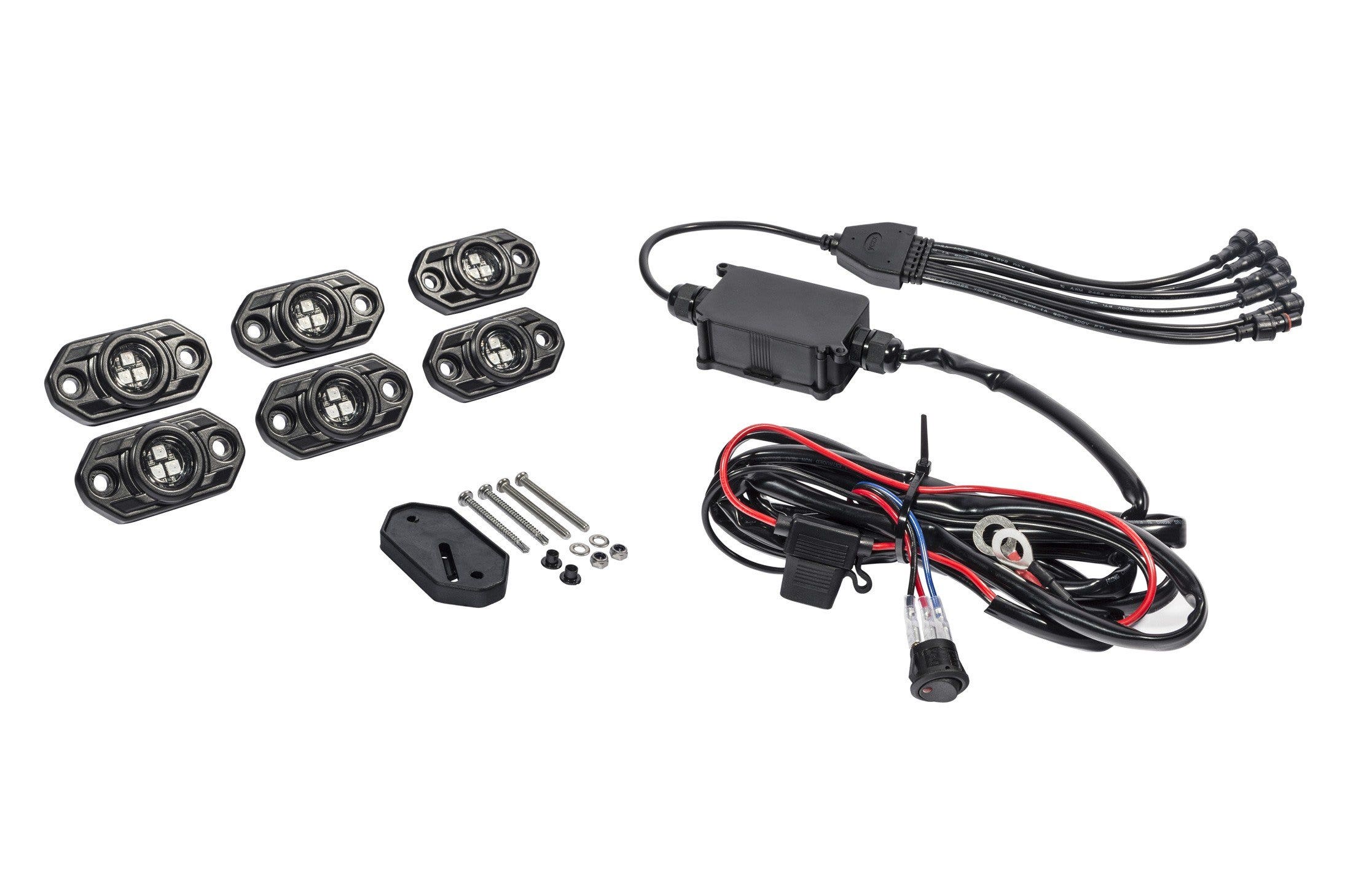 Kc Hilites 339 C-Series Rgb Led Rock Light Kit   C-Series Rgb Led Rock Light Kit