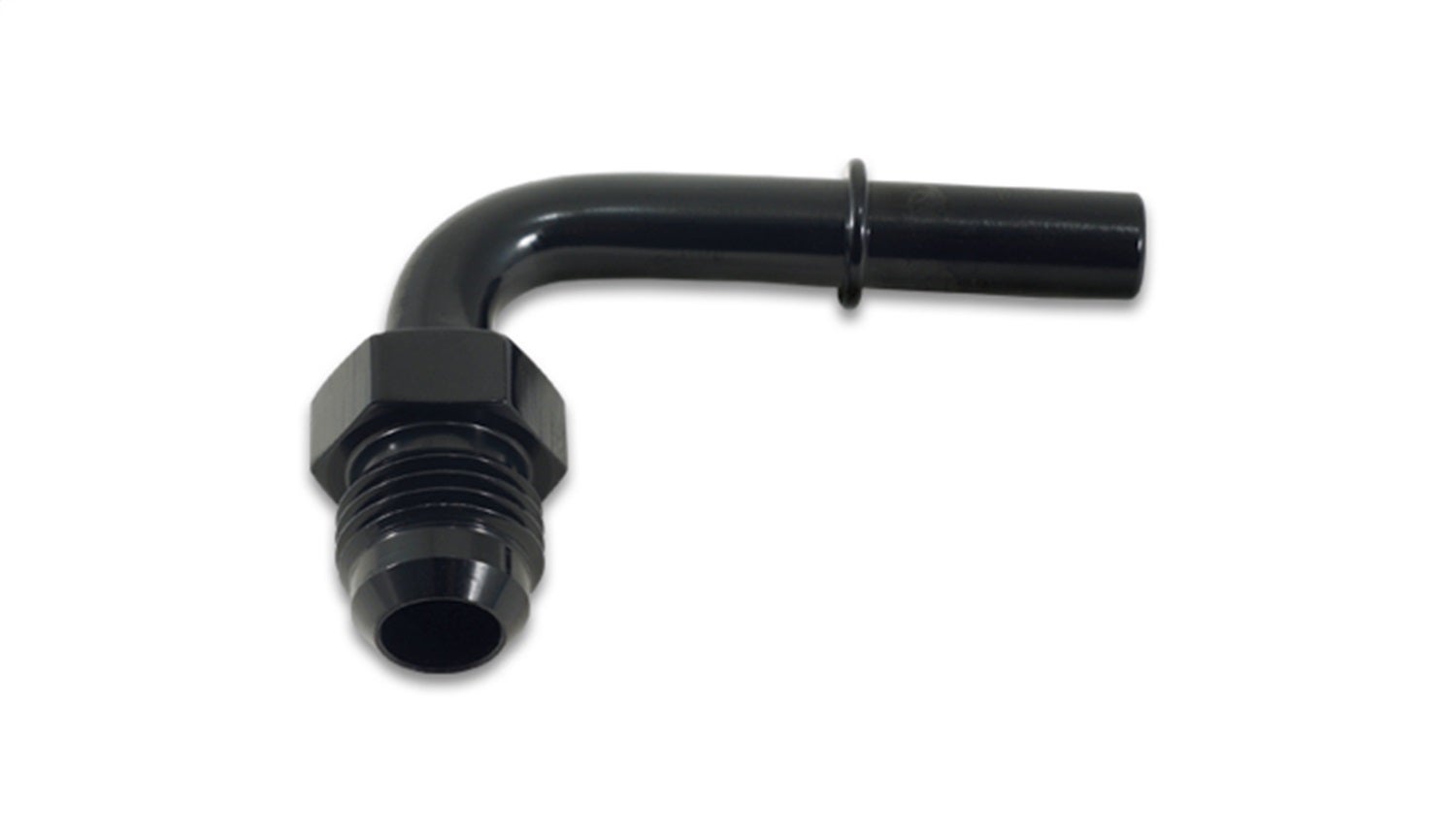 Vibrant Performance 16875 90 Degree Male An Push-On Efi Adapter   90 Degree Male