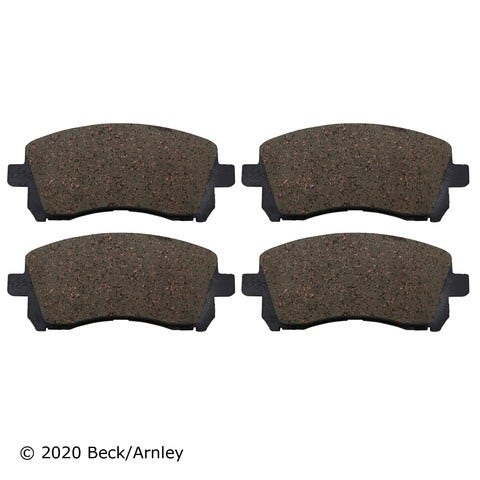 Beck/Arnley Disc Brake Pad Set P/N:089-1554  Disc Brake Pad Set P/N:
