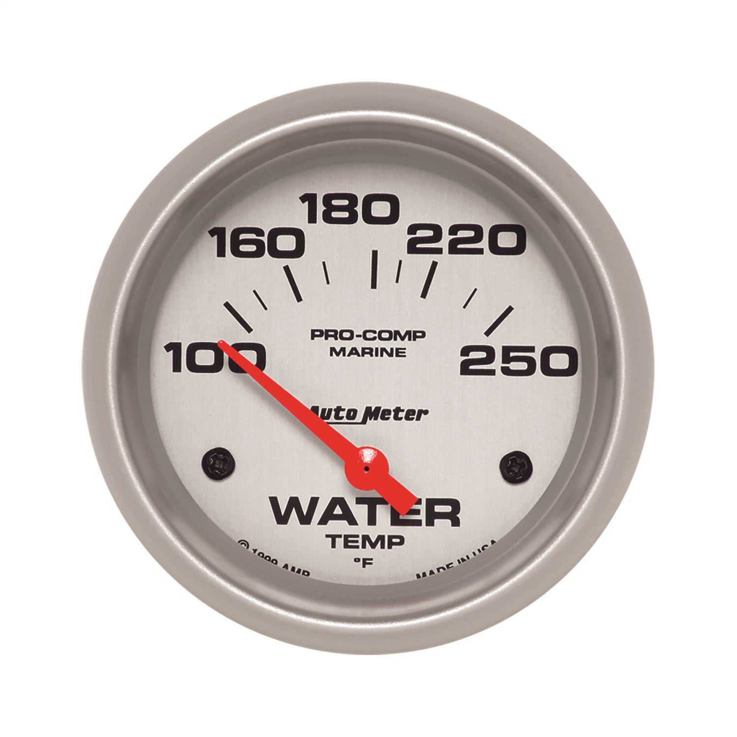 Autometer 200763-33 Marine Electric Water Temperature Gauge   Marine Electric
