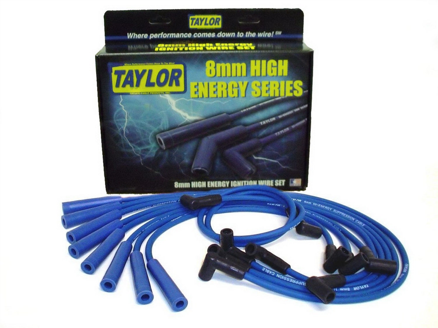 Taylor Cable 64672 High Energy 8Mm Ignition Wire Set   Spark Plug Wire Set High