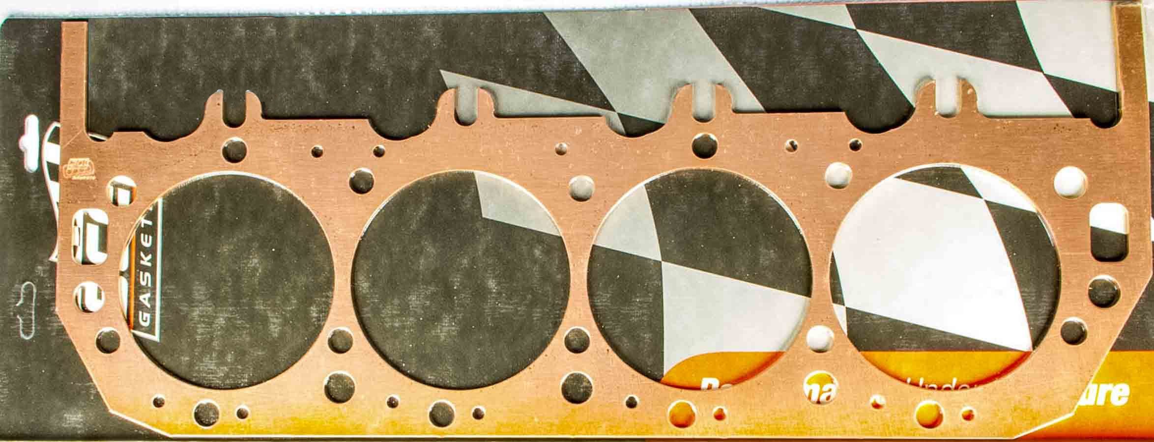 Cylinder Head Gasket, Pro Copper, 4.380 In Bore, 0.080 In Compression Thickness,