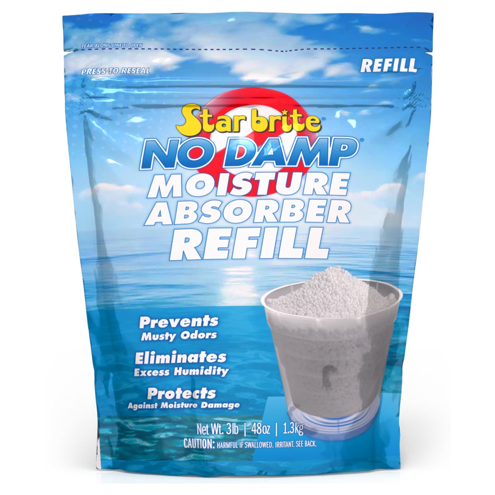 No Damp Resealable Refill Bag 48 Oz No Damp Resealable Refill Bag 48 Oz