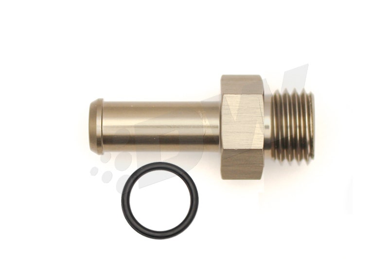 Deatschwerks 6-02-0504 Orb To Hose Barb Adapter, 1 Pack   Orb To Hose Barb